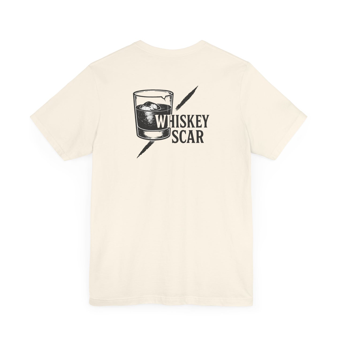 Whiskey Scar Graphic Tee The Iron Line Series Trini Skies Supply Co. USA Built Trini Skies Supply Co.