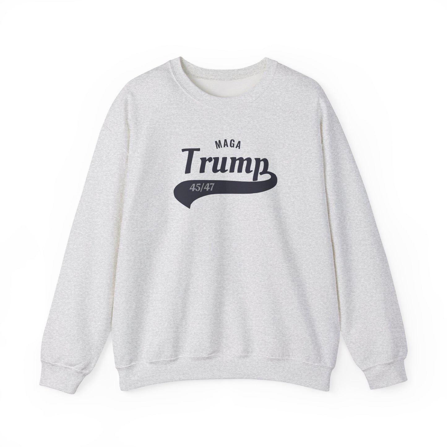 MAGA Trump Unisex Heavy Blend Crewneck Sweatshirt | Patriotic Graphic Sweater