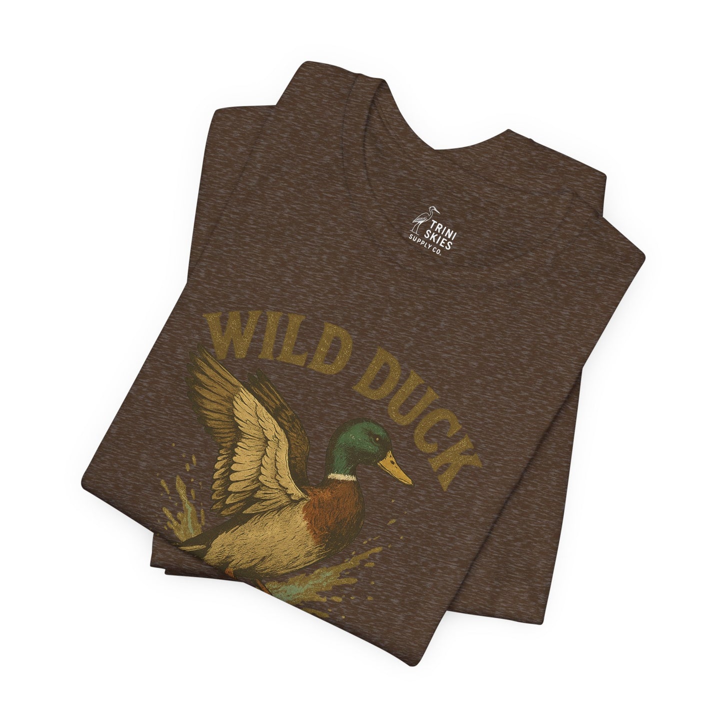 Wild Duck Shirt Mallard Duck T Shirt Duck Hunting Shirt Vintage Inspired Mallard Graphic Tee Outdoorsman Shirt Trini Skies Supply Co