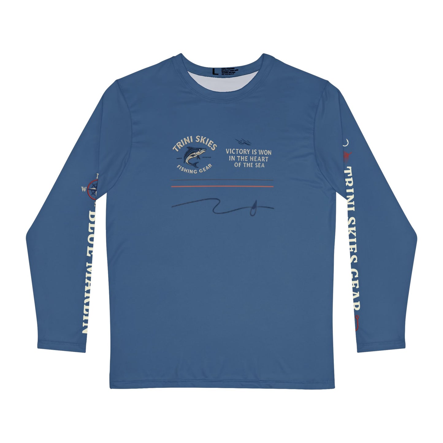 Trini Skies Fishing Shirt Offshore Marlin Fishing Long Sleeve Shirt Coastal Adventure Gear Performance Shirt UV Protection