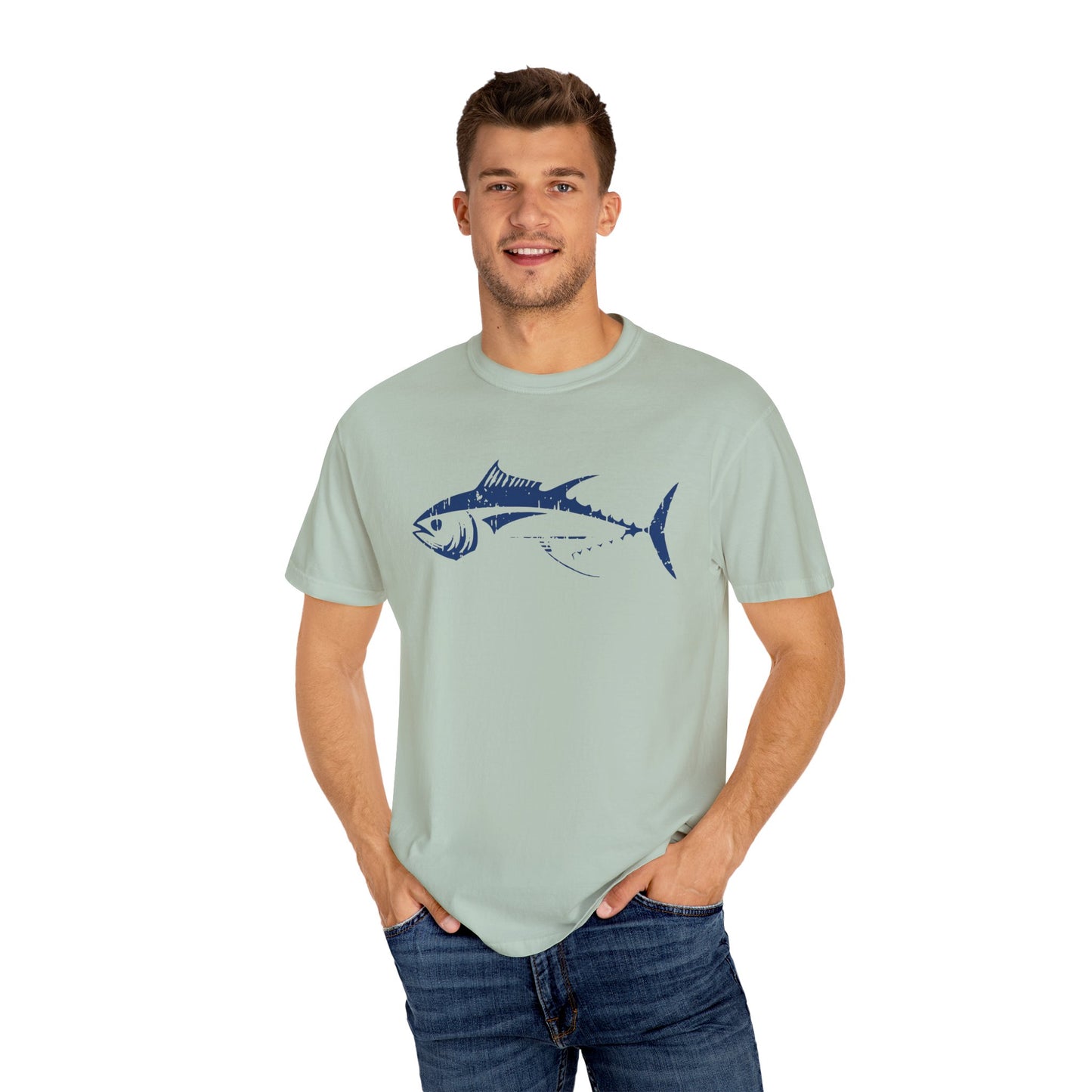 Bluefin Tuna Graphic T-Shirt Unisex Sport Fishing Ocean Tee