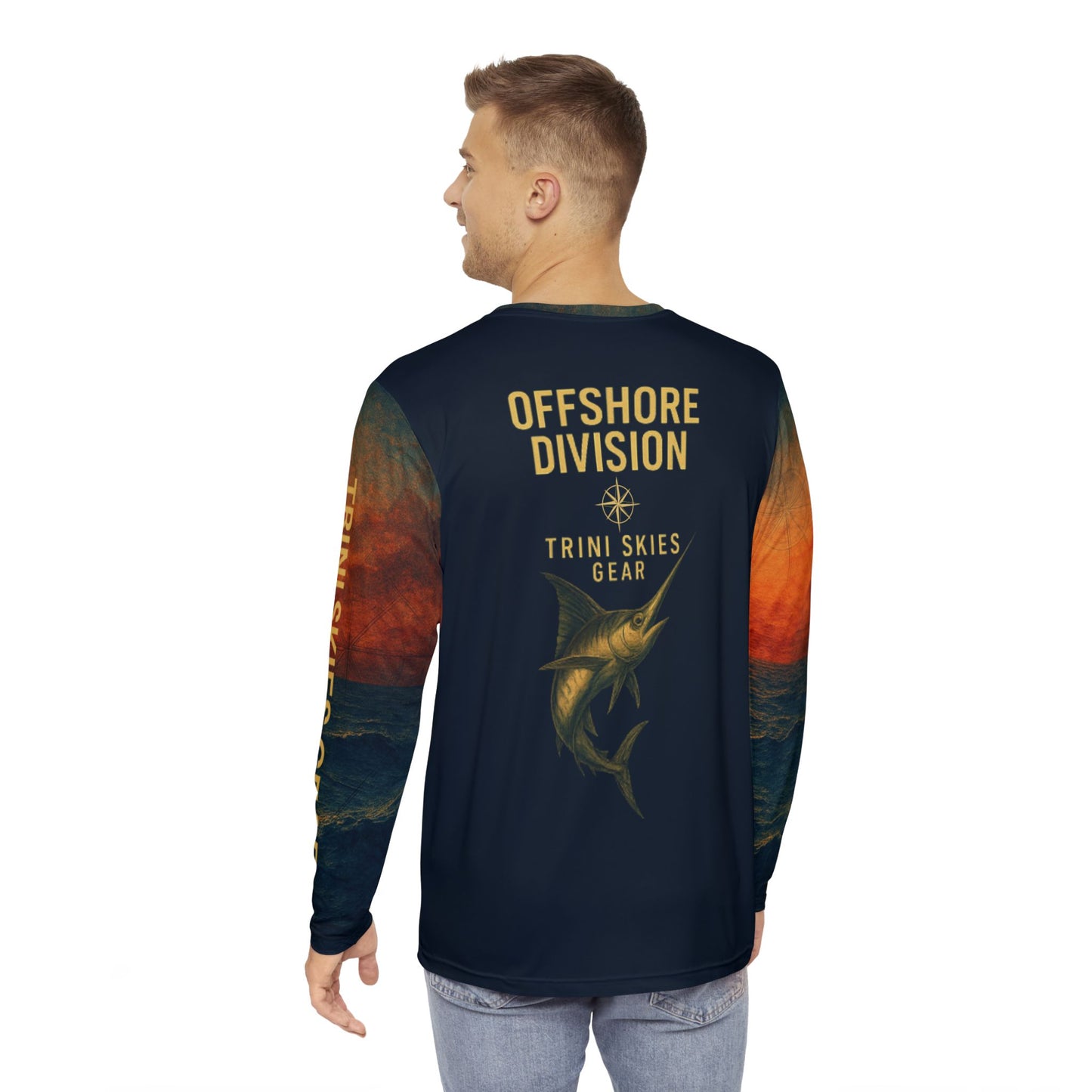 Fishing Adventure Long Sleeve Shirt - Perfect for Anglers, Coastal Vibes, Outdoor Activities, Gifts for Him, Stylish Coastal Apparel