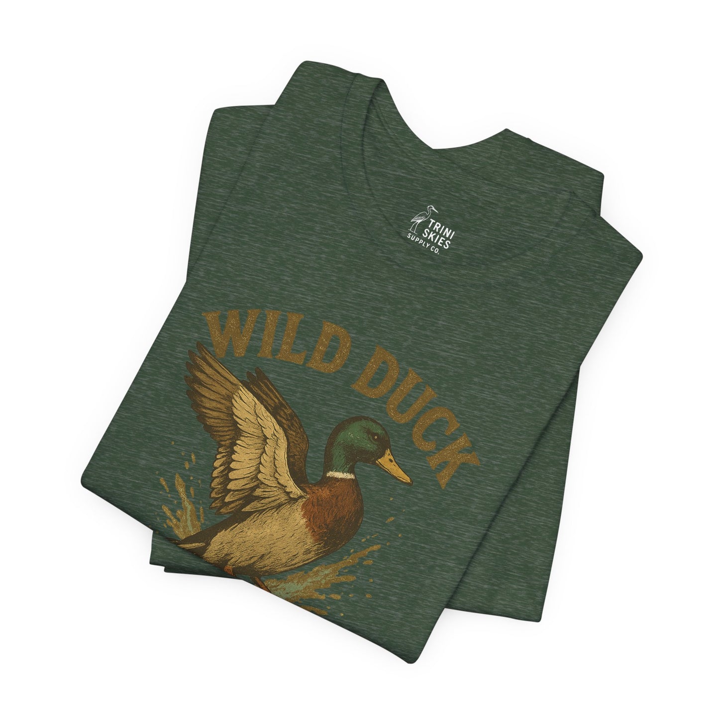 Wild Duck Shirt Mallard Duck T Shirt Duck Hunting Shirt Vintage Inspired Mallard Graphic Tee Outdoorsman Shirt Trini Skies Supply Co