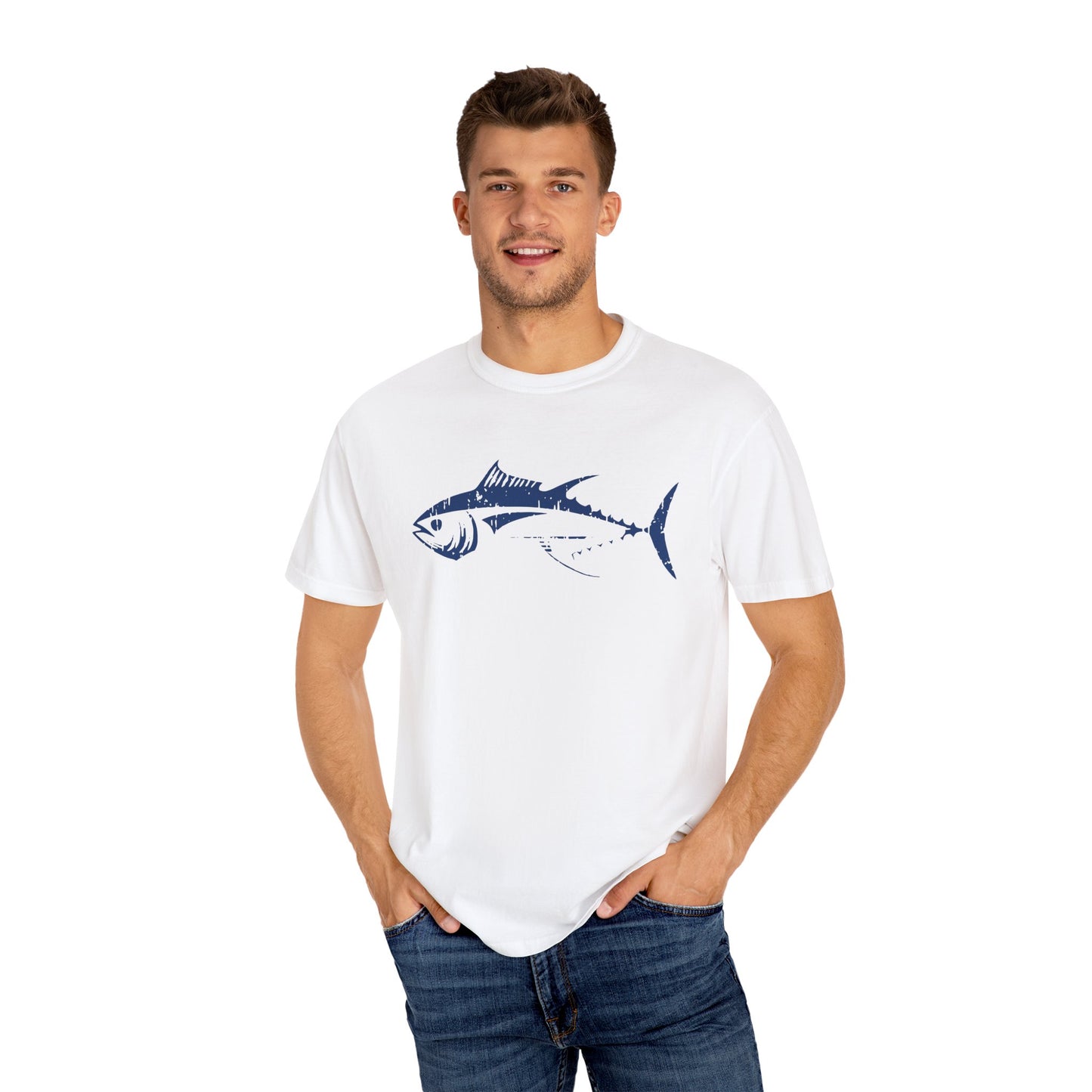 Bluefin Tuna Graphic T-Shirt Unisex Sport Fishing Ocean Tee