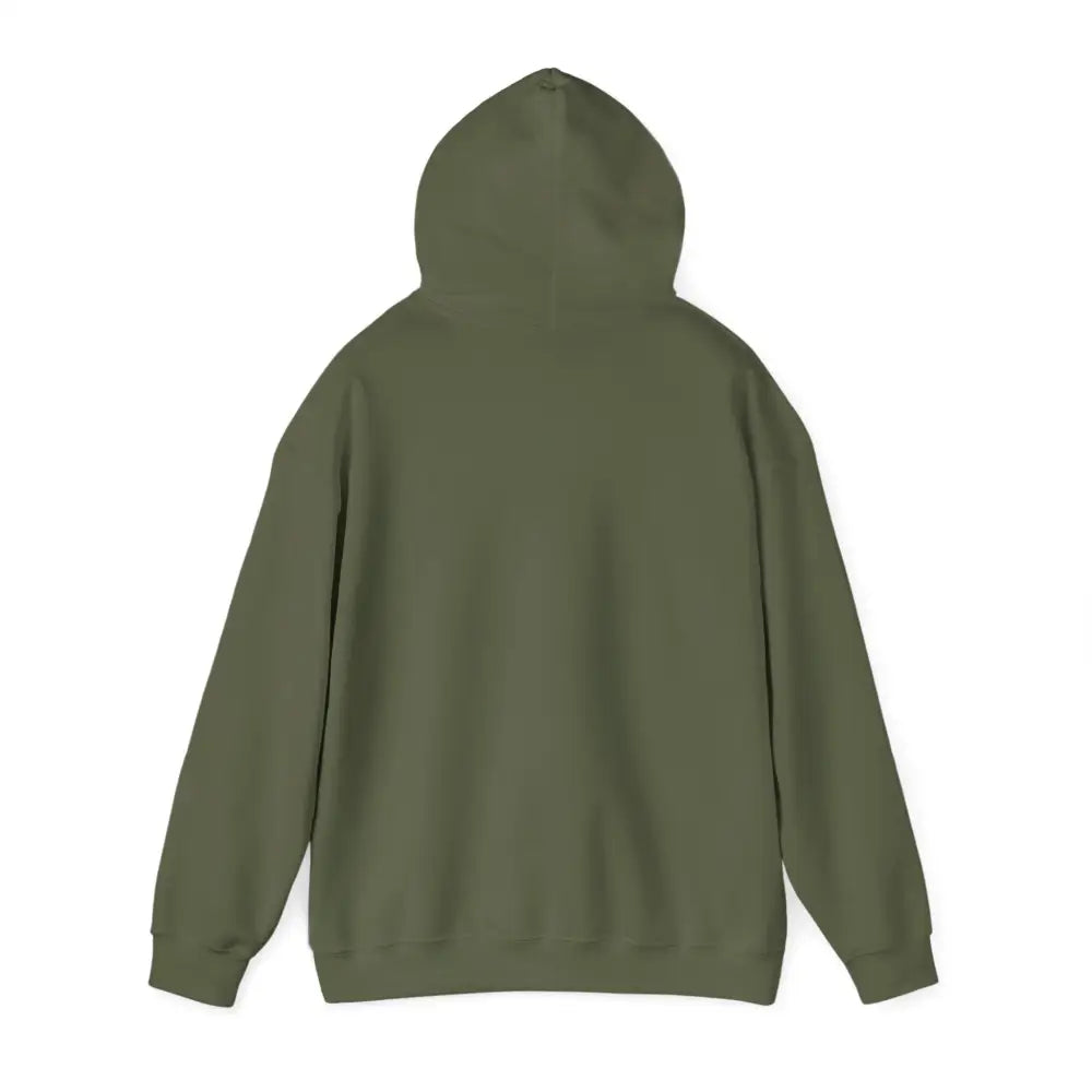 Olive green Patagonia Mountain Range design hoodie with cozy hooded sweatshirt style