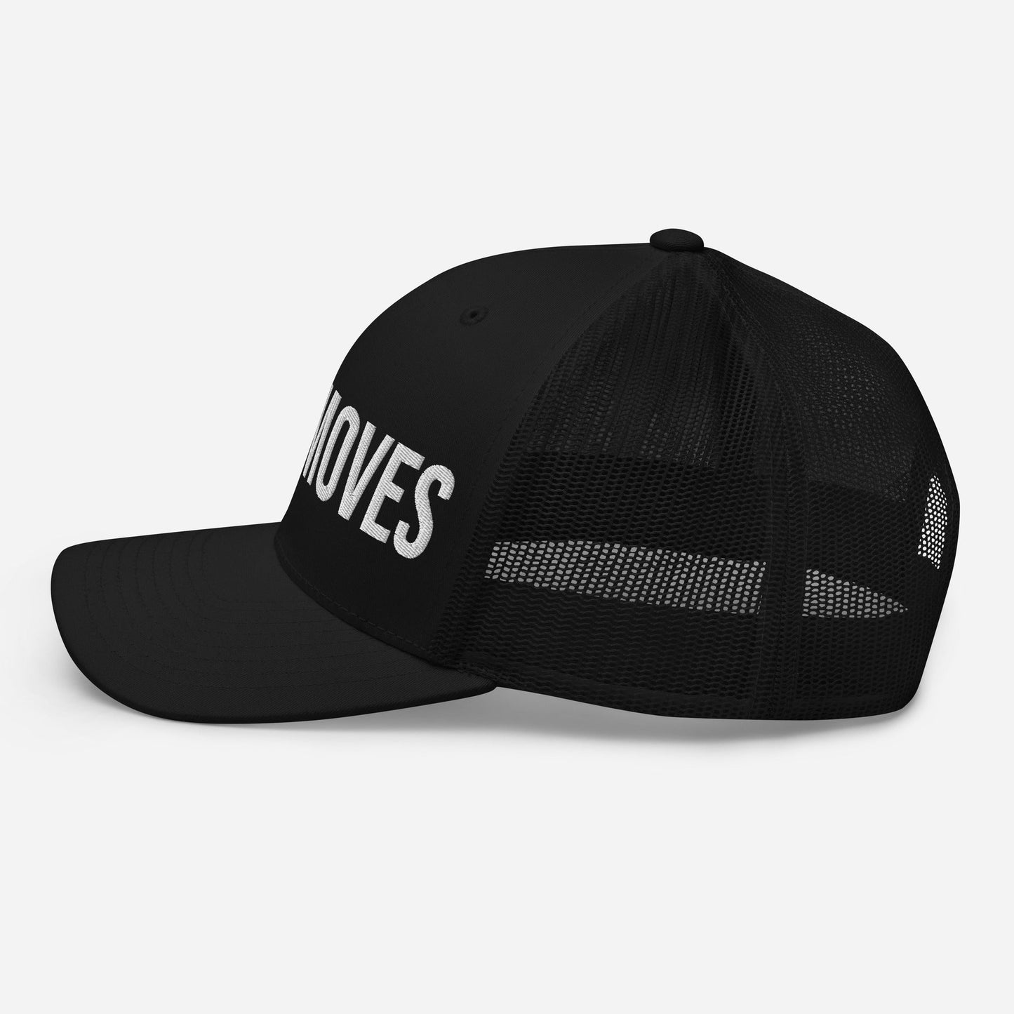 Bold Moves Embroidered Trucker Cap