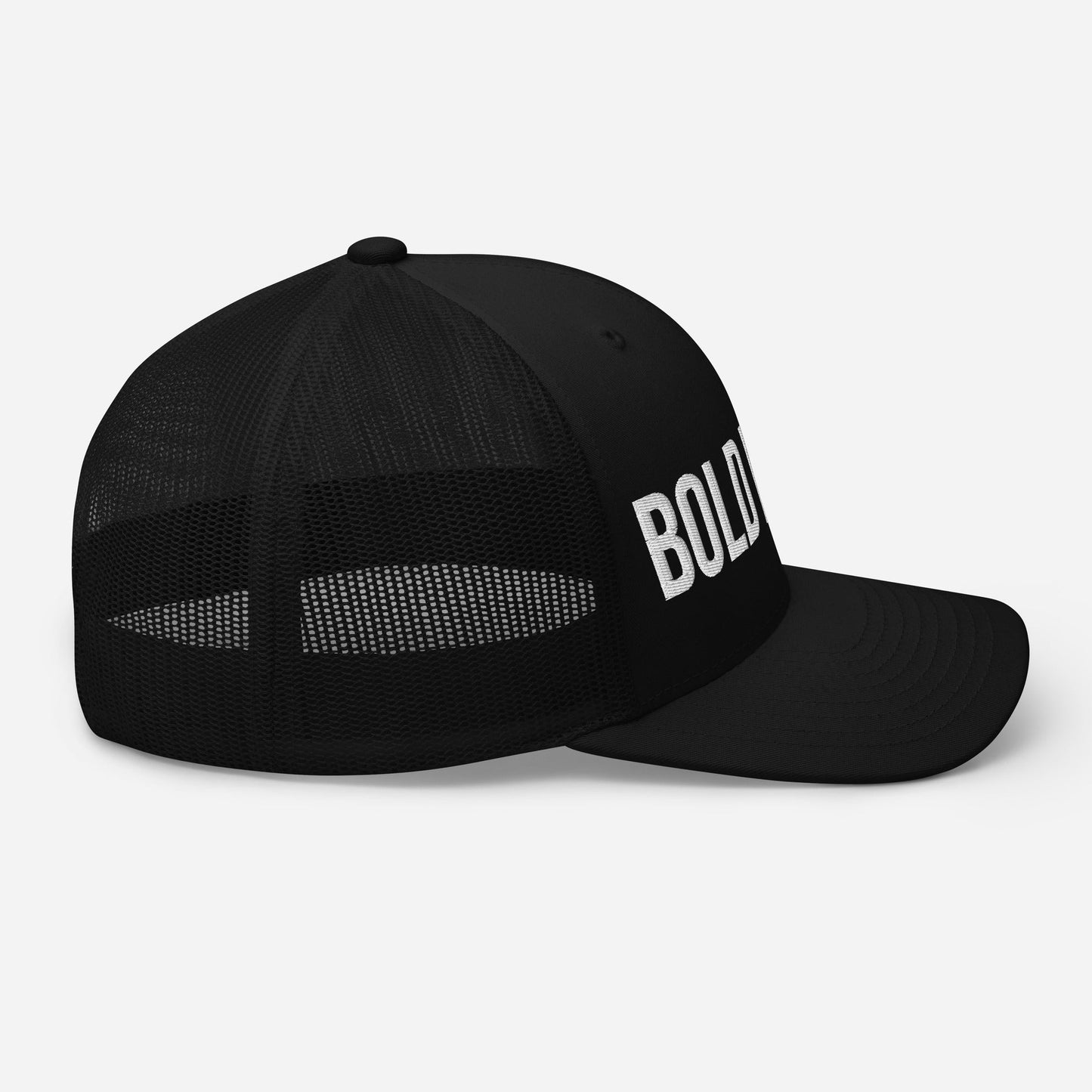 Bold Moves Embroidered Trucker Cap