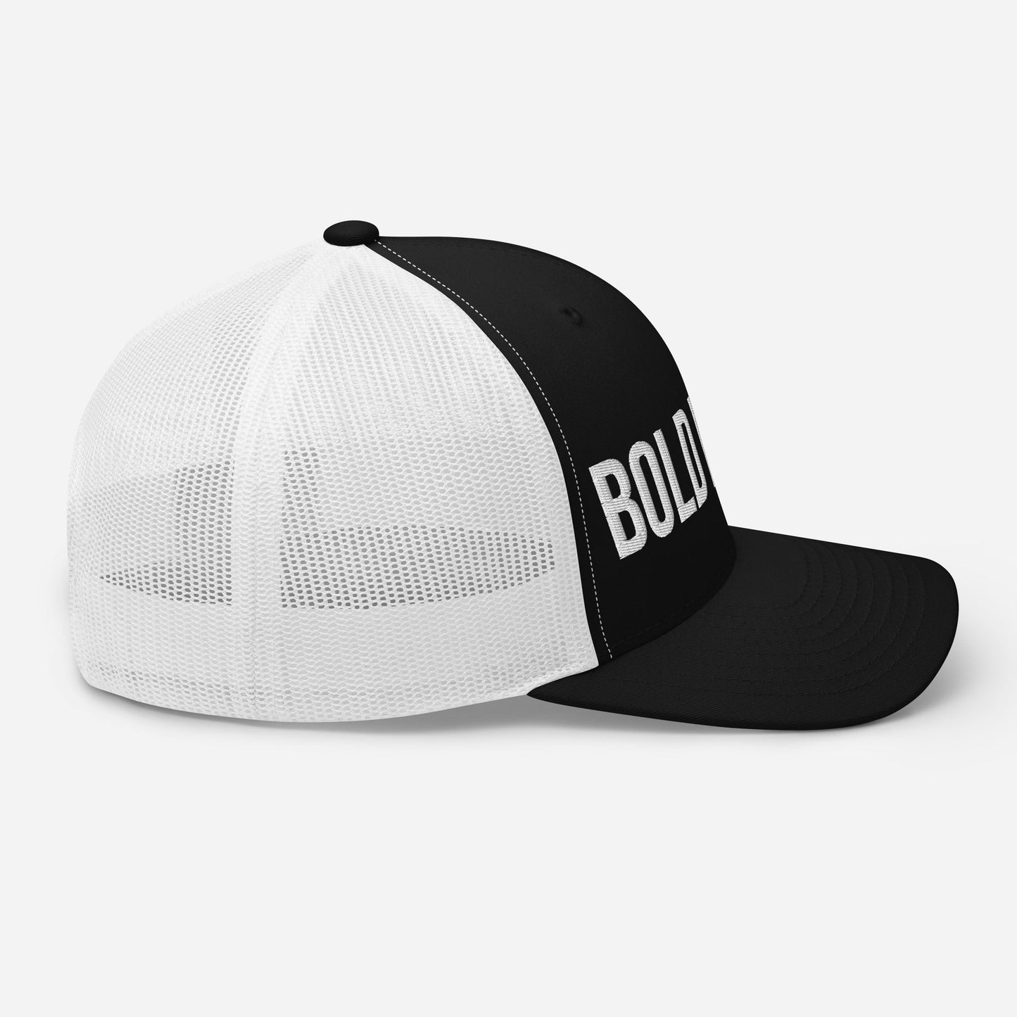 Bold Moves Embroidered Trucker Cap