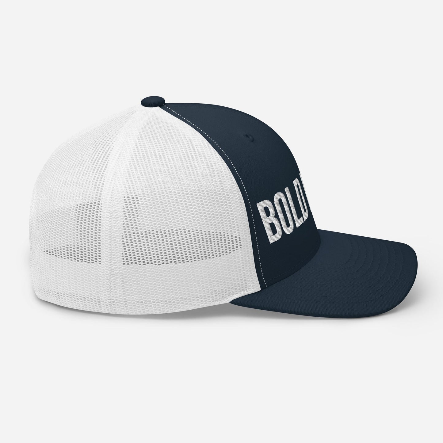 Bold Moves Embroidered Trucker Cap