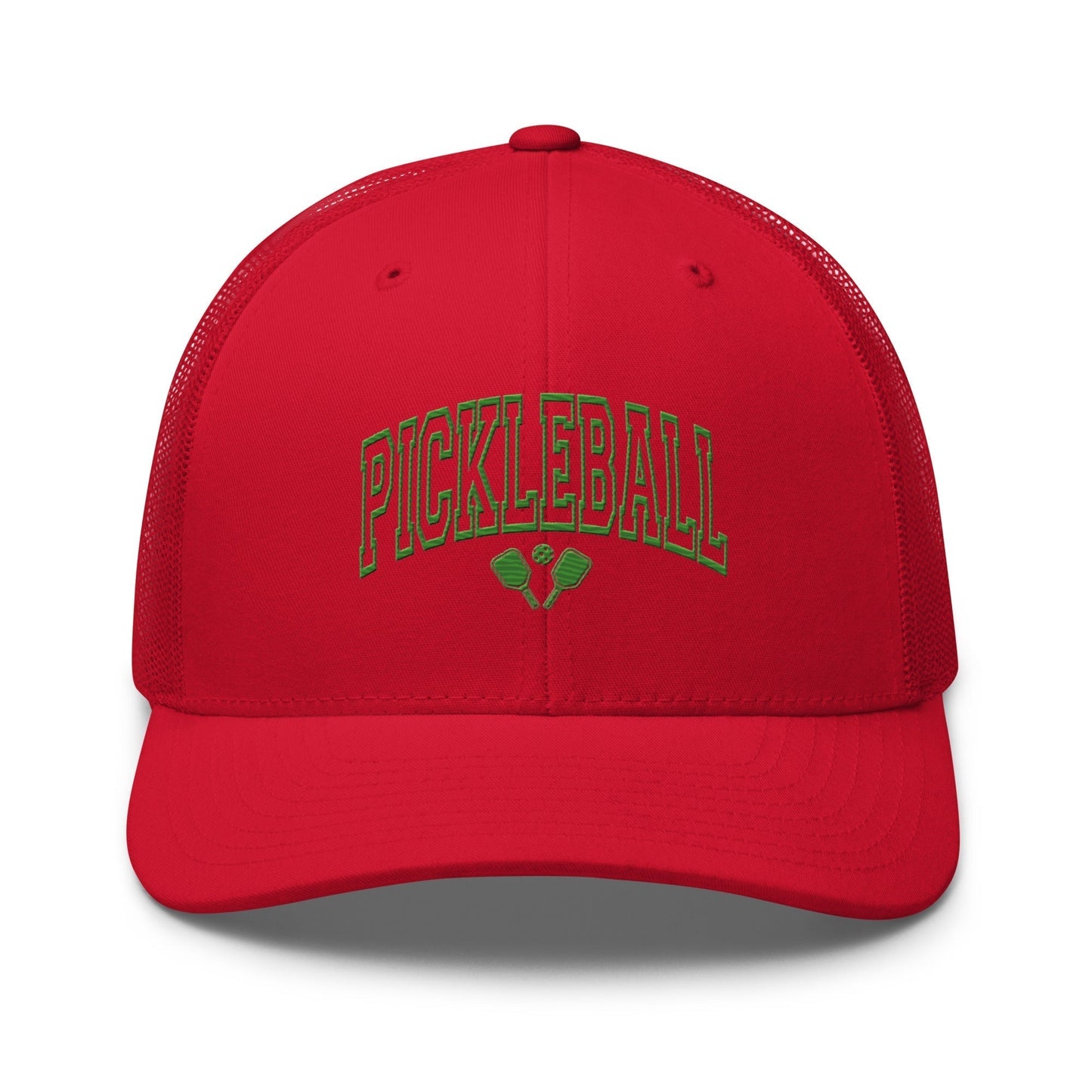 Pickleball Embroidered Trucker Cap