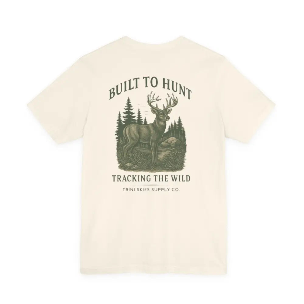 Off-white Trini Skies Supply premium hunting shirt with vintage-inspired buck illustration