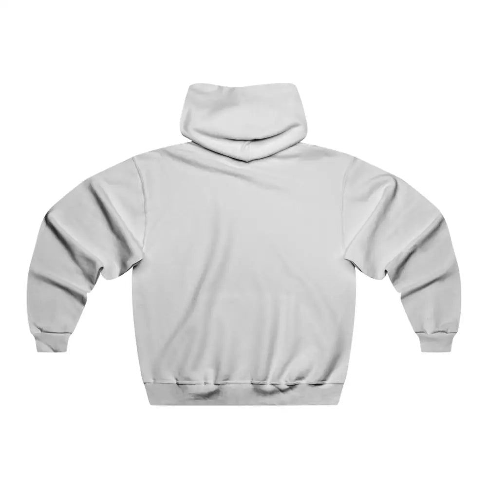 Light grey oversized pullover hoodie with striking skull graphic for the Valor Skull Hoodie collection