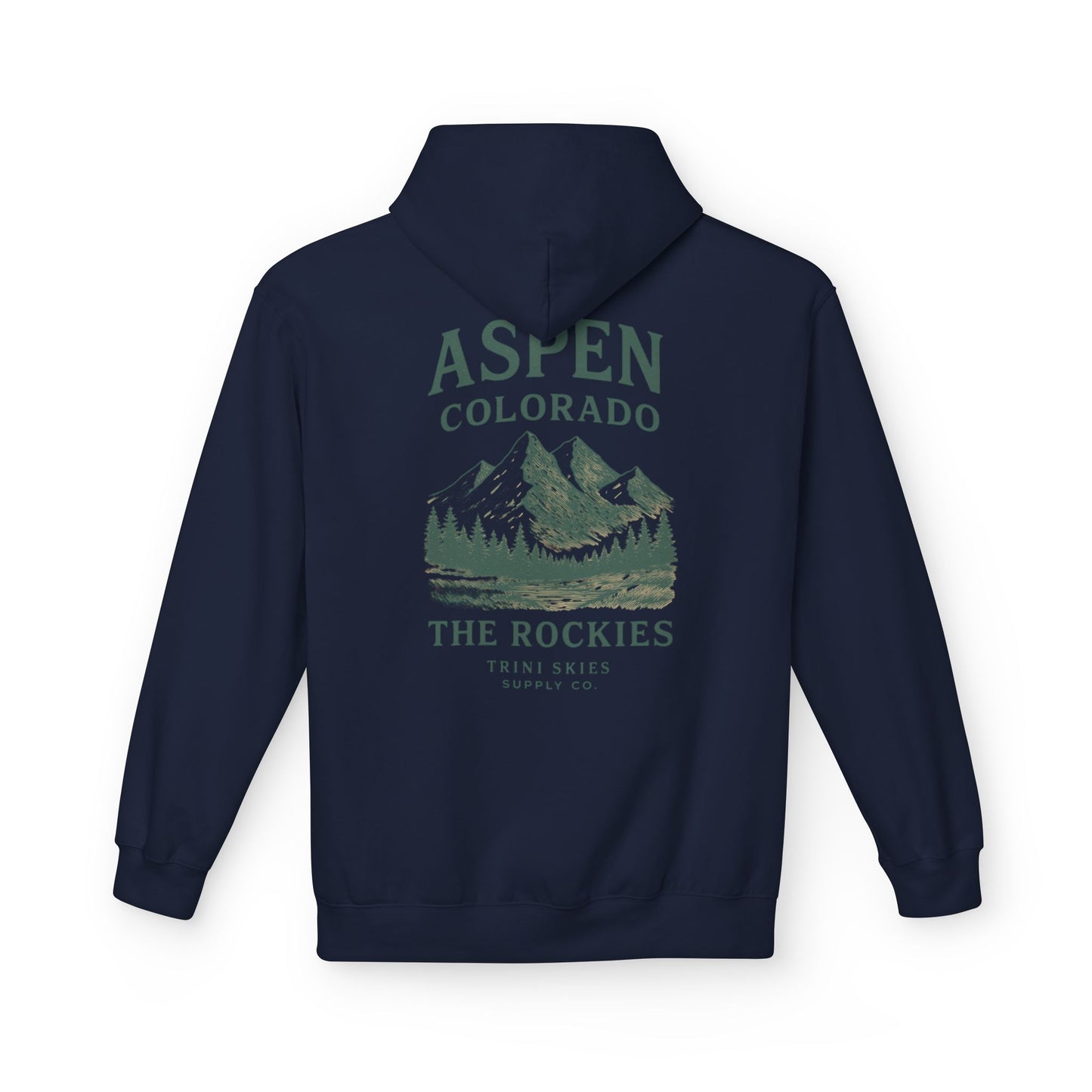 Aspen Colorado Hoodie Vintage Rockies Mountain Hoodie Trini Skies Supply Co