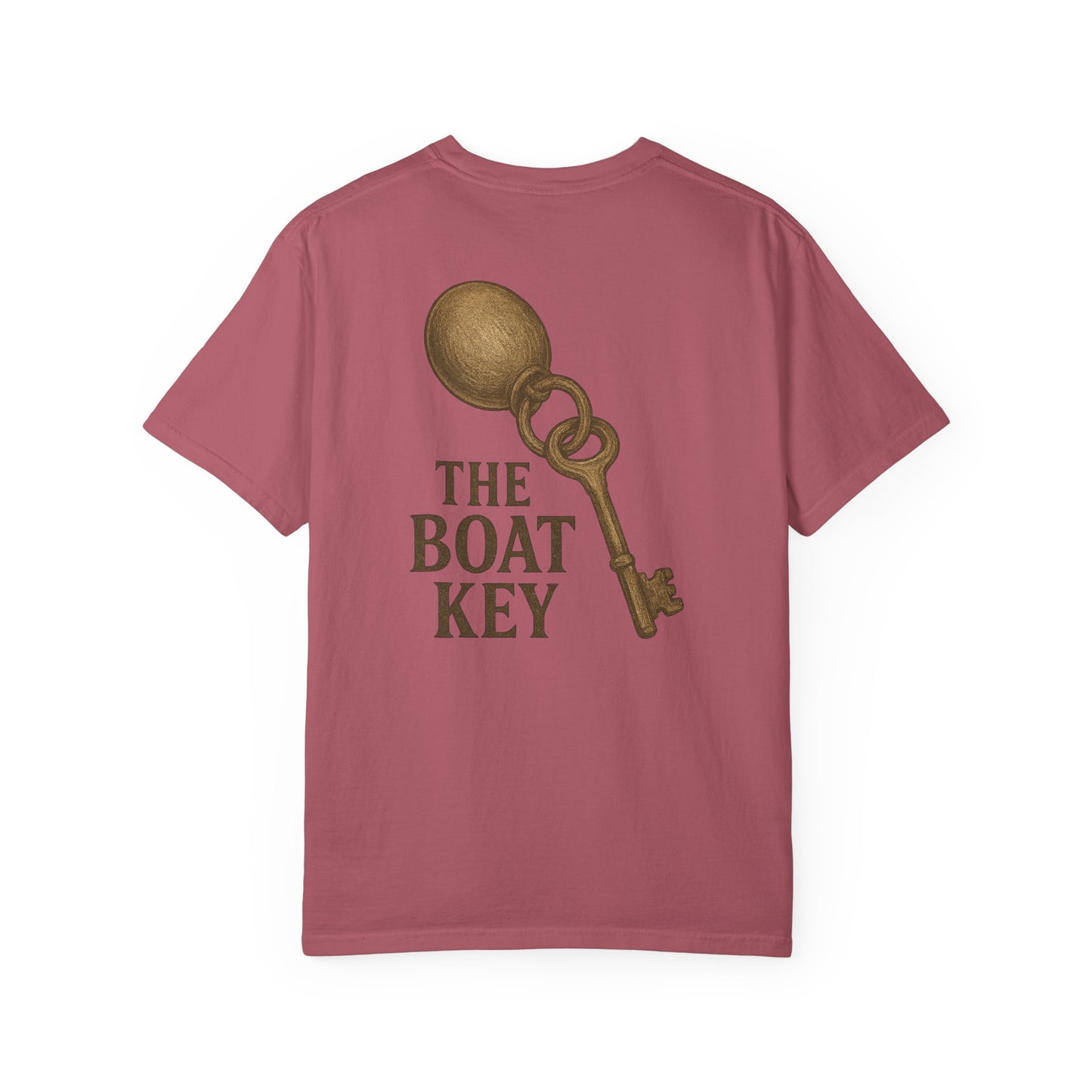 The Boat Key Shirt Vintage Nautical Tee, Slip 47 Wharf Graphic, Comfort Colors Dockside T-Shirt