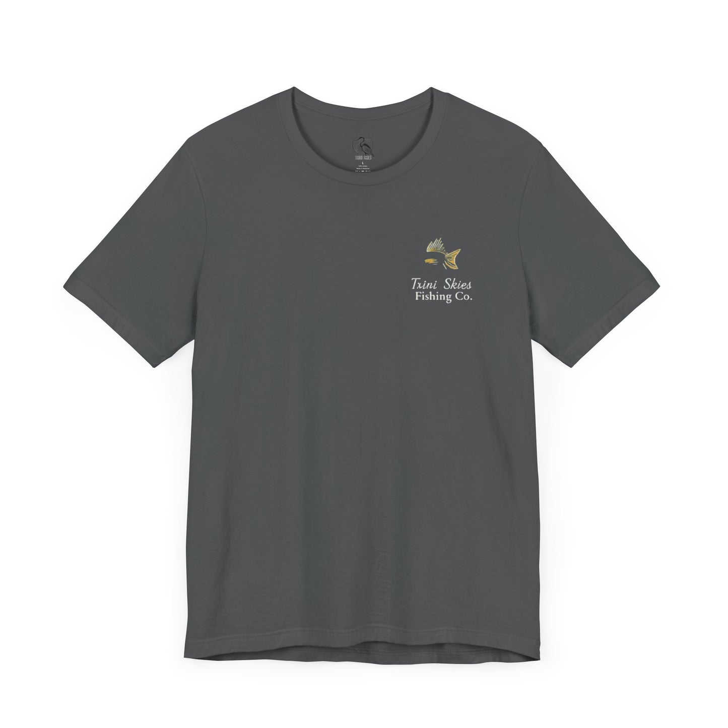 This is the Good Life Fishing Tee Trini Skies Fishing Co. Saltwater Lifestyle Shirt Red Drum Tee