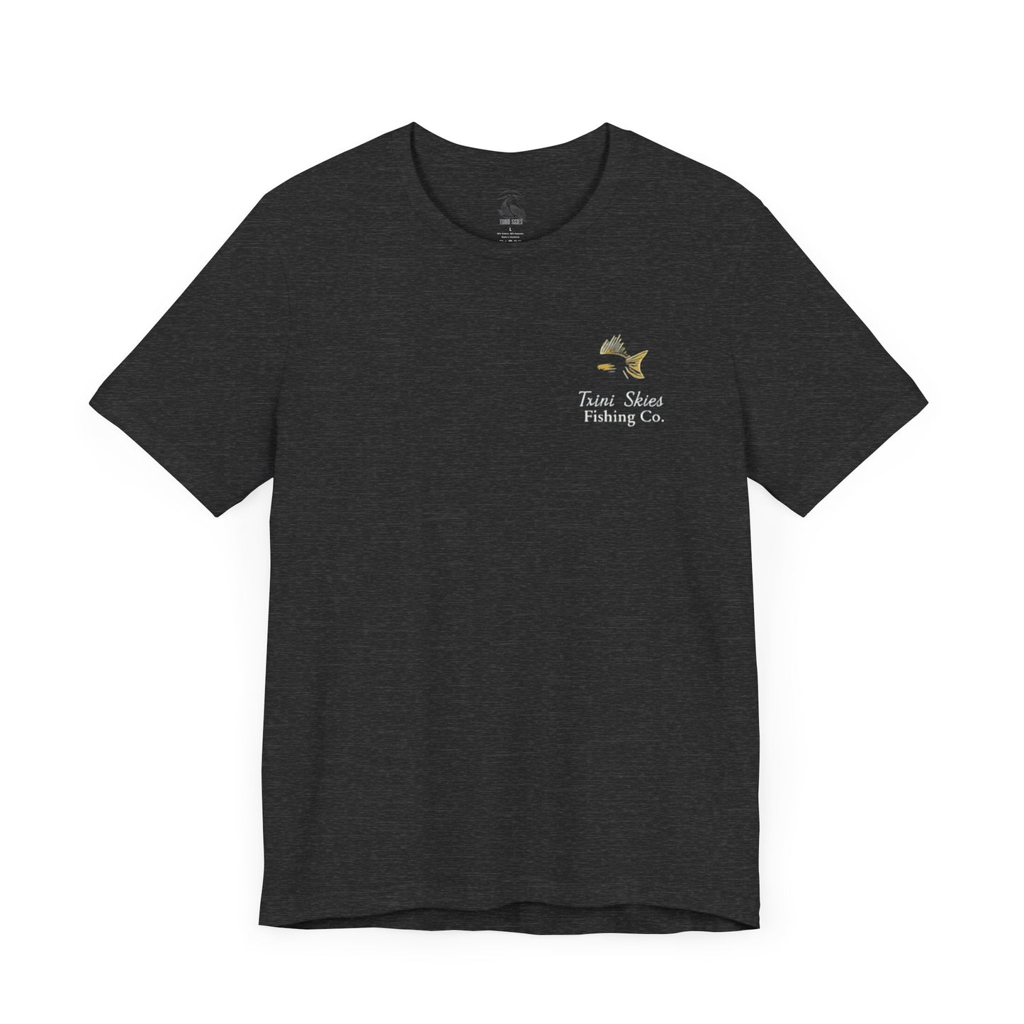 This is the Good Life Fishing Tee Trini Skies Fishing Co. Saltwater Lifestyle Shirt Red Drum Tee