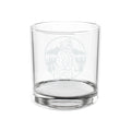 Bear Whiskey Glass - 10.5oz Engraved Rocks Glass Mountain Forest Design