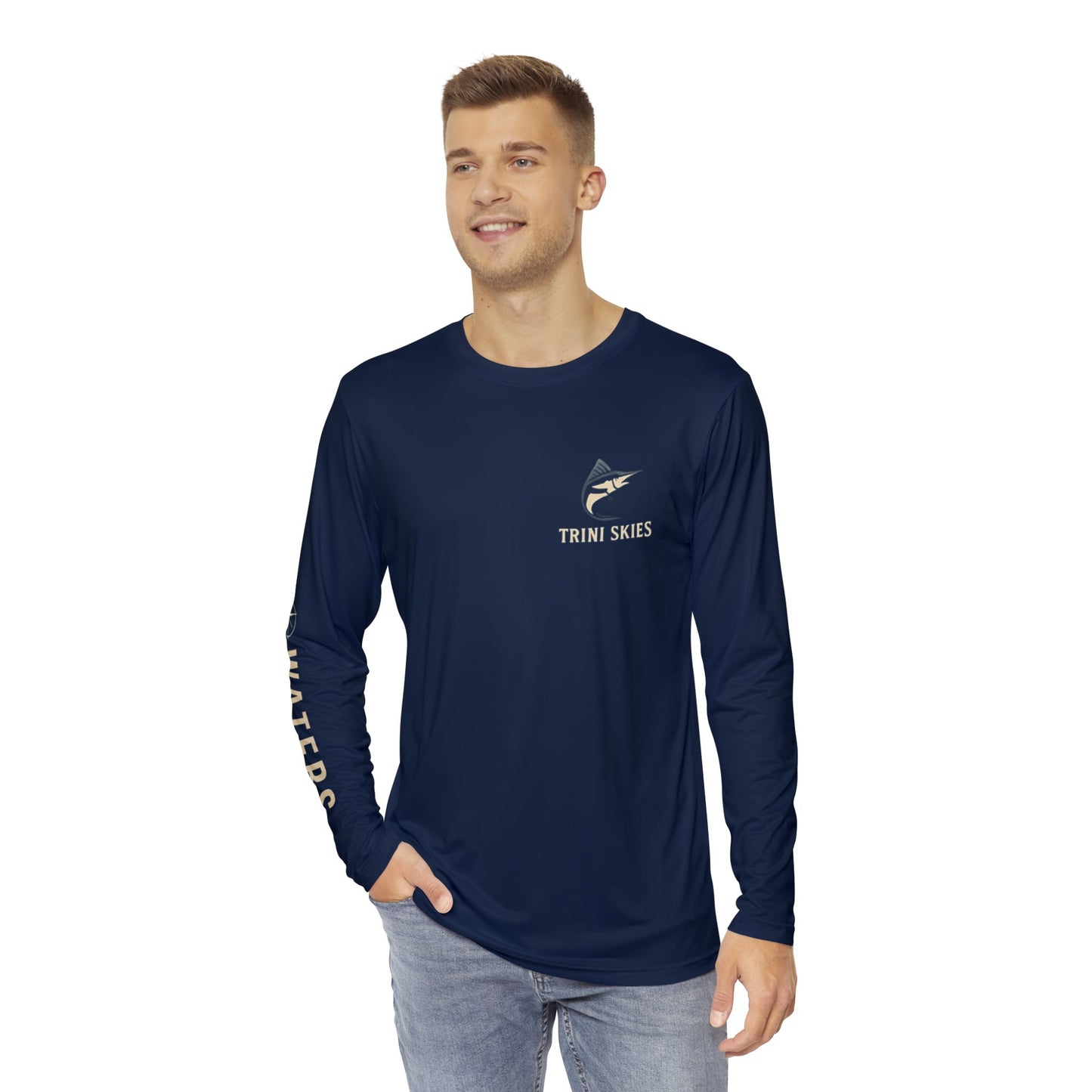 Trini Skies Fishing Shirt Bocas Bound Long Sleeve Shirt Built for Offshore Adventures Coastal Adventure Gear Performance Shirt UV Protection