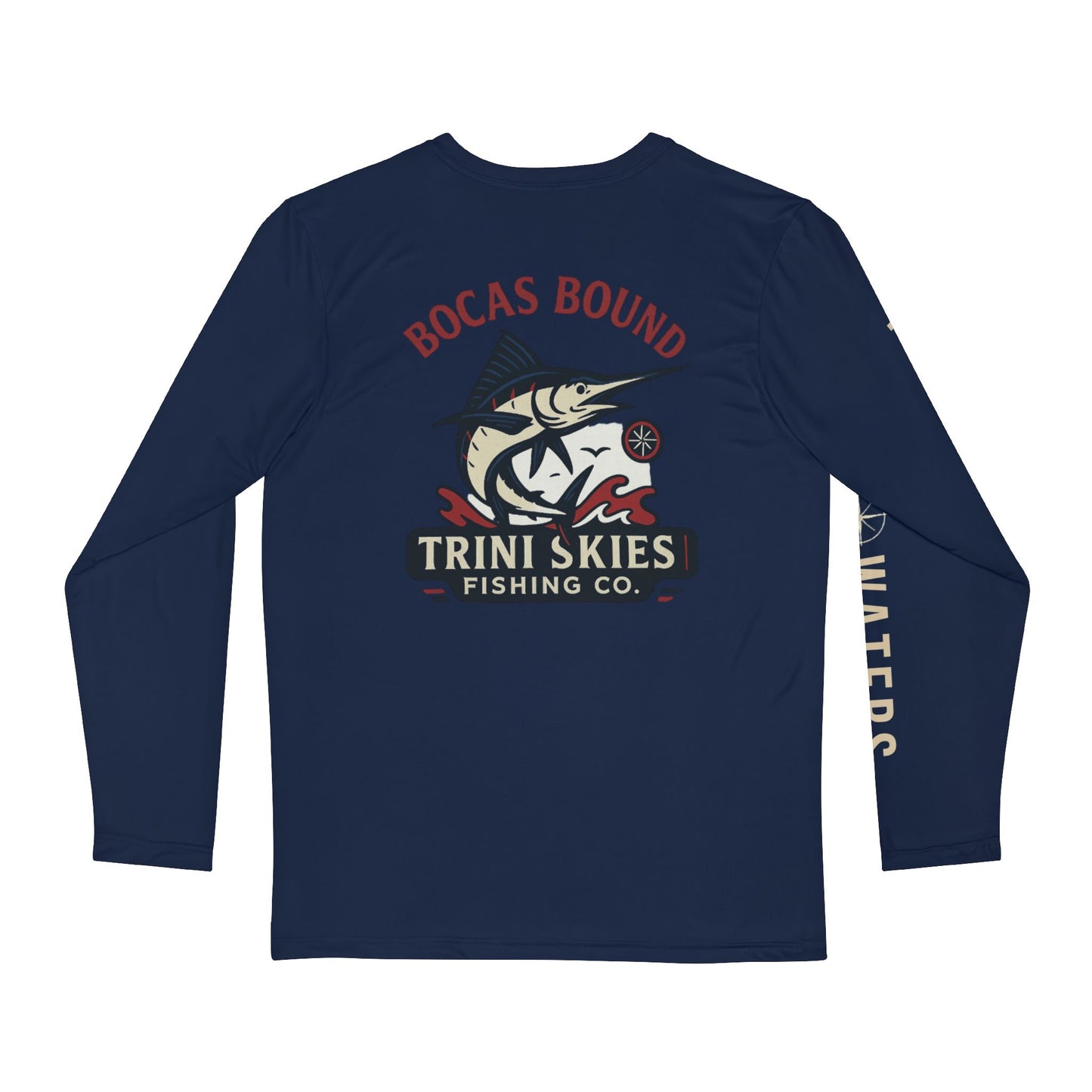 Trini Skies Fishing Shirt Bocas Bound Long Sleeve Shirt Built for Offshore Adventures Coastal Adventure Gear Performance Shirt UV Protection
