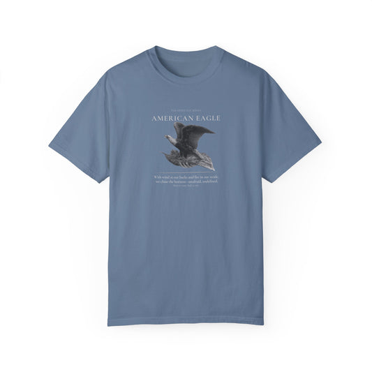 American Eagle The Heritage Series Graphic Tee Comfort Colors Nature Wildlife
