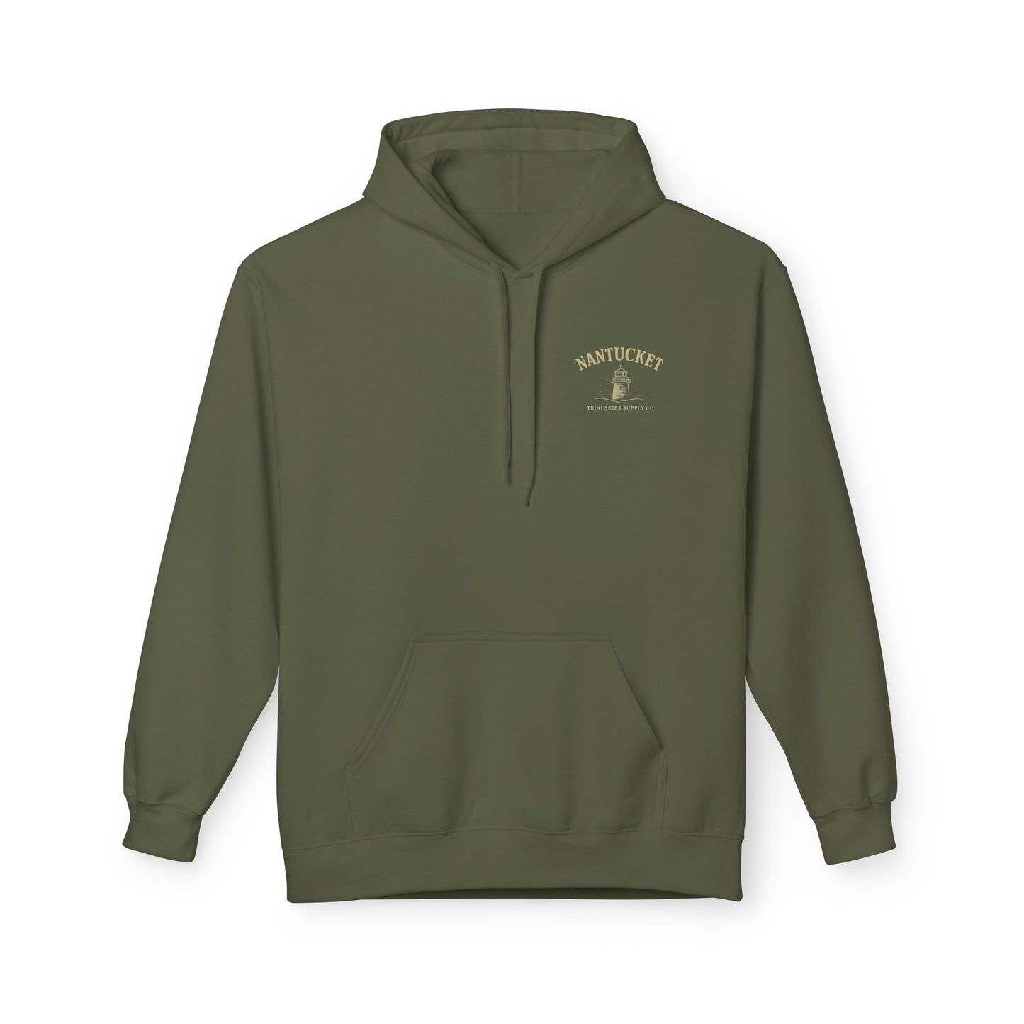 Nantucket Boardwalk Hoodie Vintage Lighthouse Coastal Shirt | Trini Skies Supply Co