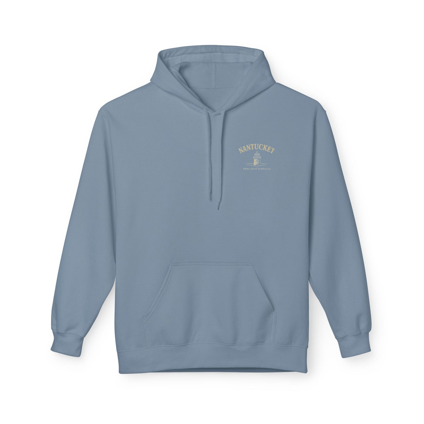 Nantucket Boardwalk Hoodie Vintage Lighthouse Coastal Shirt | Trini Skies Supply Co