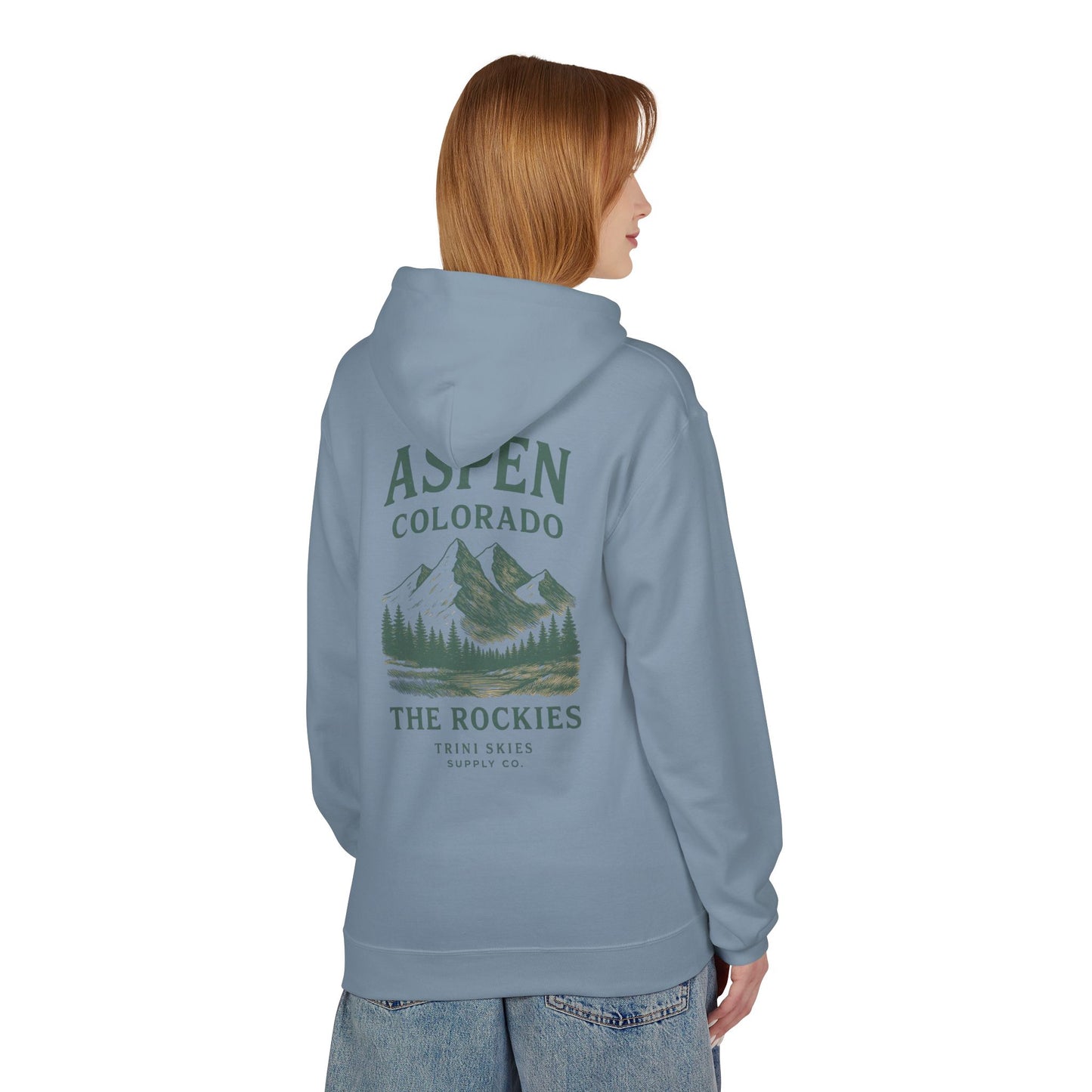 Aspen Colorado Hoodie Vintage Rockies Mountain Hoodie Trini Skies Supply Co