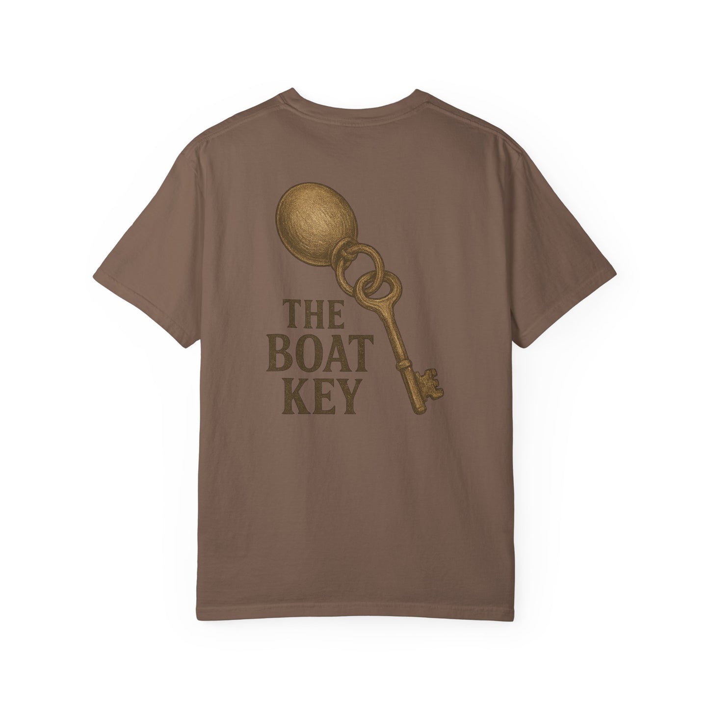 The Boat Key Shirt Vintage Nautical Tee, Slip 47 Wharf Graphic, Comfort Colors Dockside T-Shirt