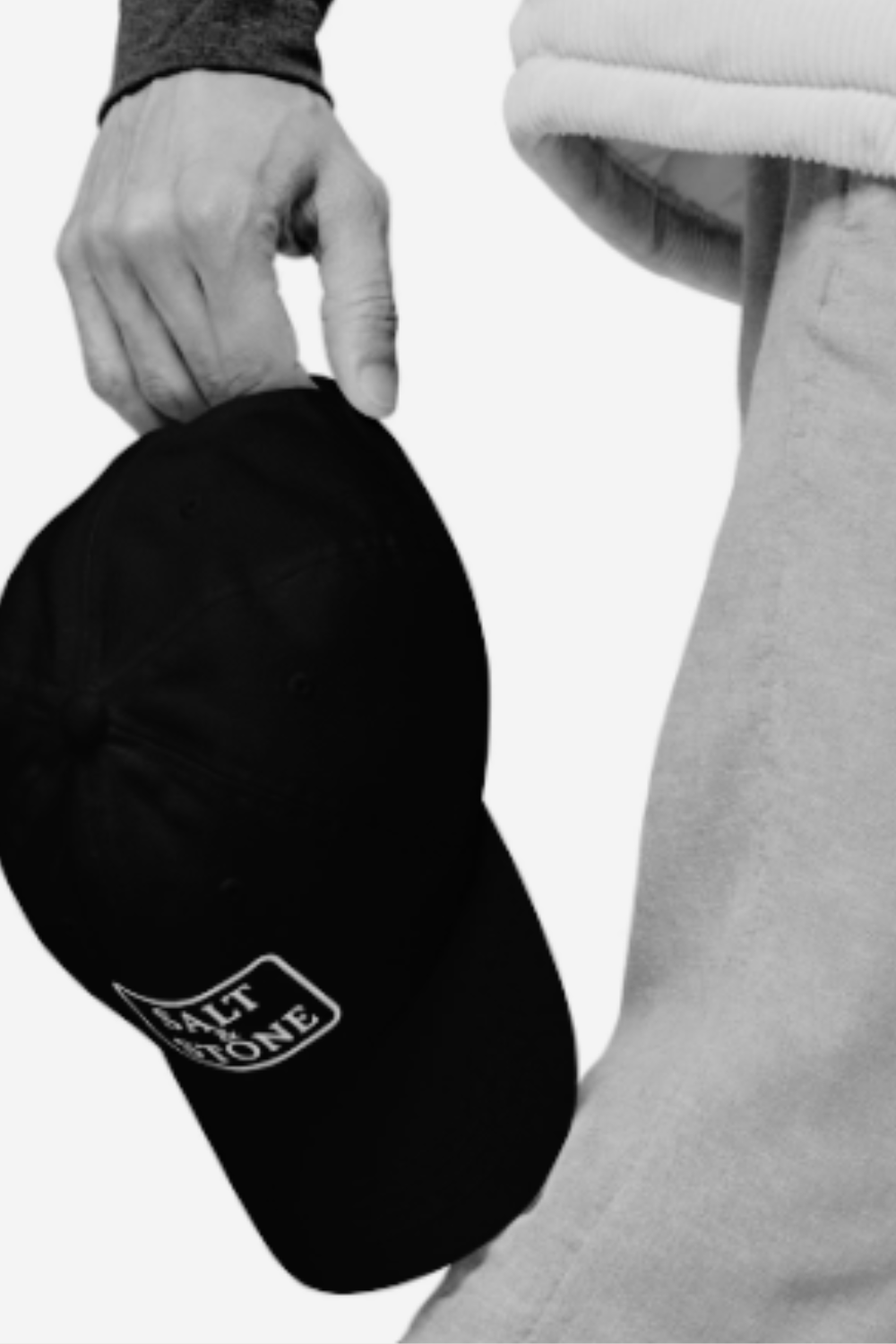 Salt & Stone Hat – Yupoong Dad Cap | Trini Skies Supply Co. | Minimalist Outdoor Heritage Hat