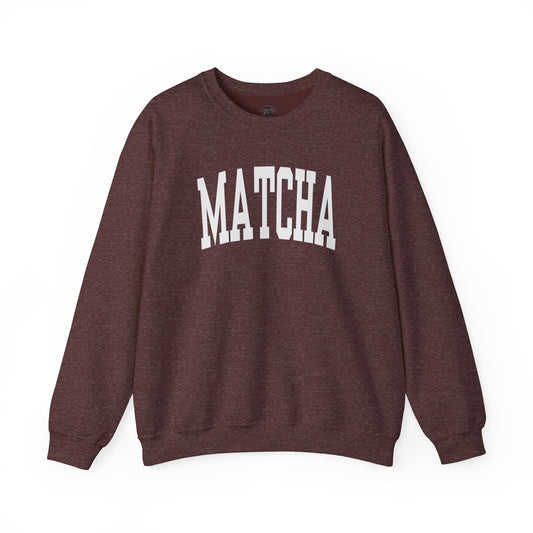 Matcha Lover Unisex Heavy Blend Sweatshirt | Cozy Gift for Tea Enthusiasts | Perfect for Fall & Winter Celebrations, Chill Days, Lounge