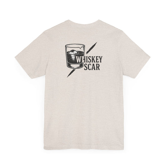 Whiskey Scar Graphic Tee The Iron Line Series Trini Skies Supply Co. USA Built Trini Skies Supply Co.