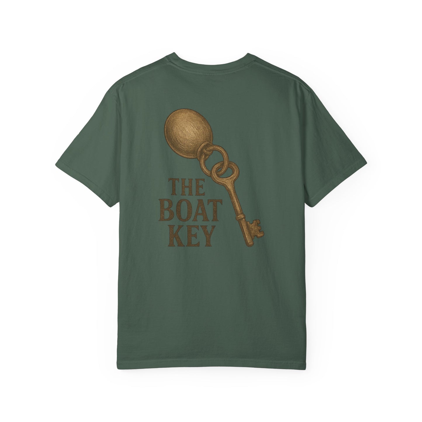 The Boat Key Shirt Vintage Nautical Tee, Slip 47 Wharf Graphic, Comfort Colors Dockside T-Shirt