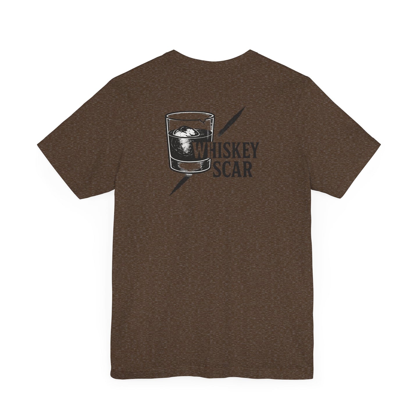 Whiskey Scar Graphic Tee The Iron Line Series Trini Skies Supply Co. USA Built Trini Skies Supply Co.