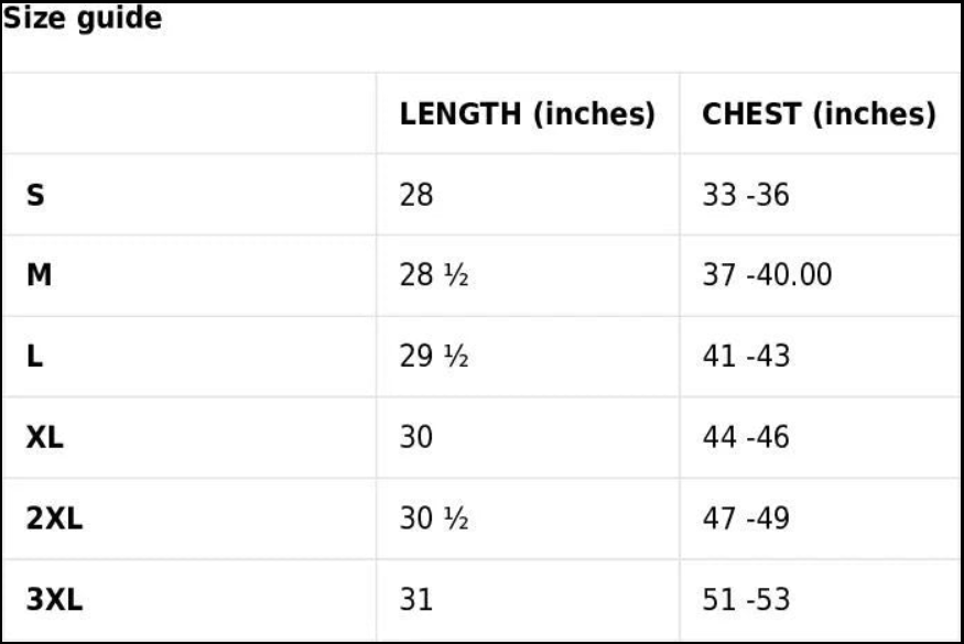 3XL size guide for Montana Sweatshirt with Eagle Mountain eagle graphic