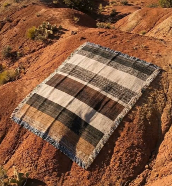 Heritage Tartan Woven Throw Blanket - Classic Plaid Tapestry Travel Gifts