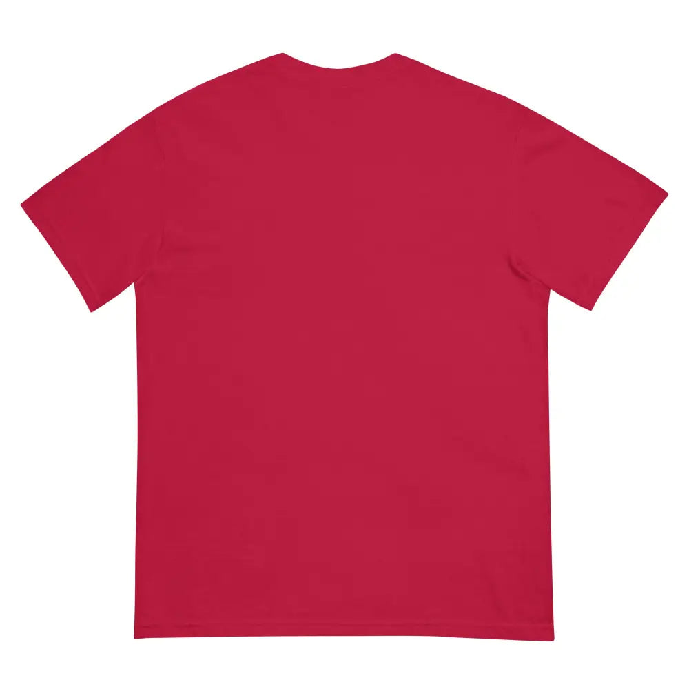 Plain red crew-neck T-shirt from America Comfort Colors Memorial Day Tee collection