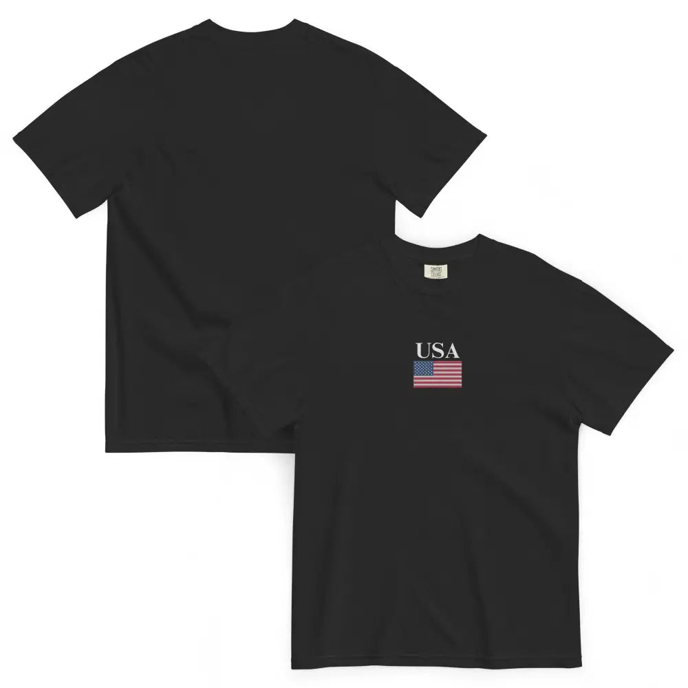 America Comfort Colors USA Flag Graphic T-Shirt