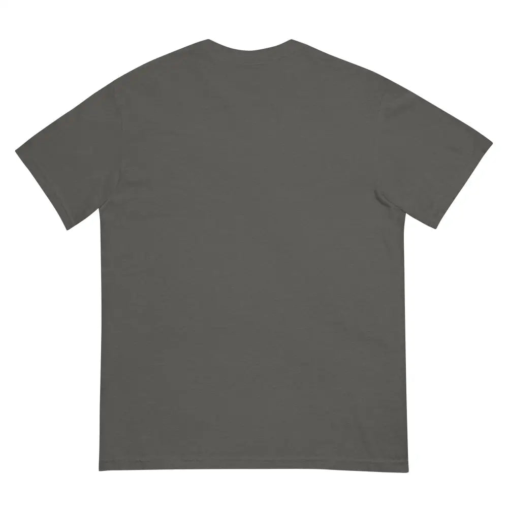 Plain dark gray short-sleeve T-shirt from America Comfort Colors Memorial Day Tee collection