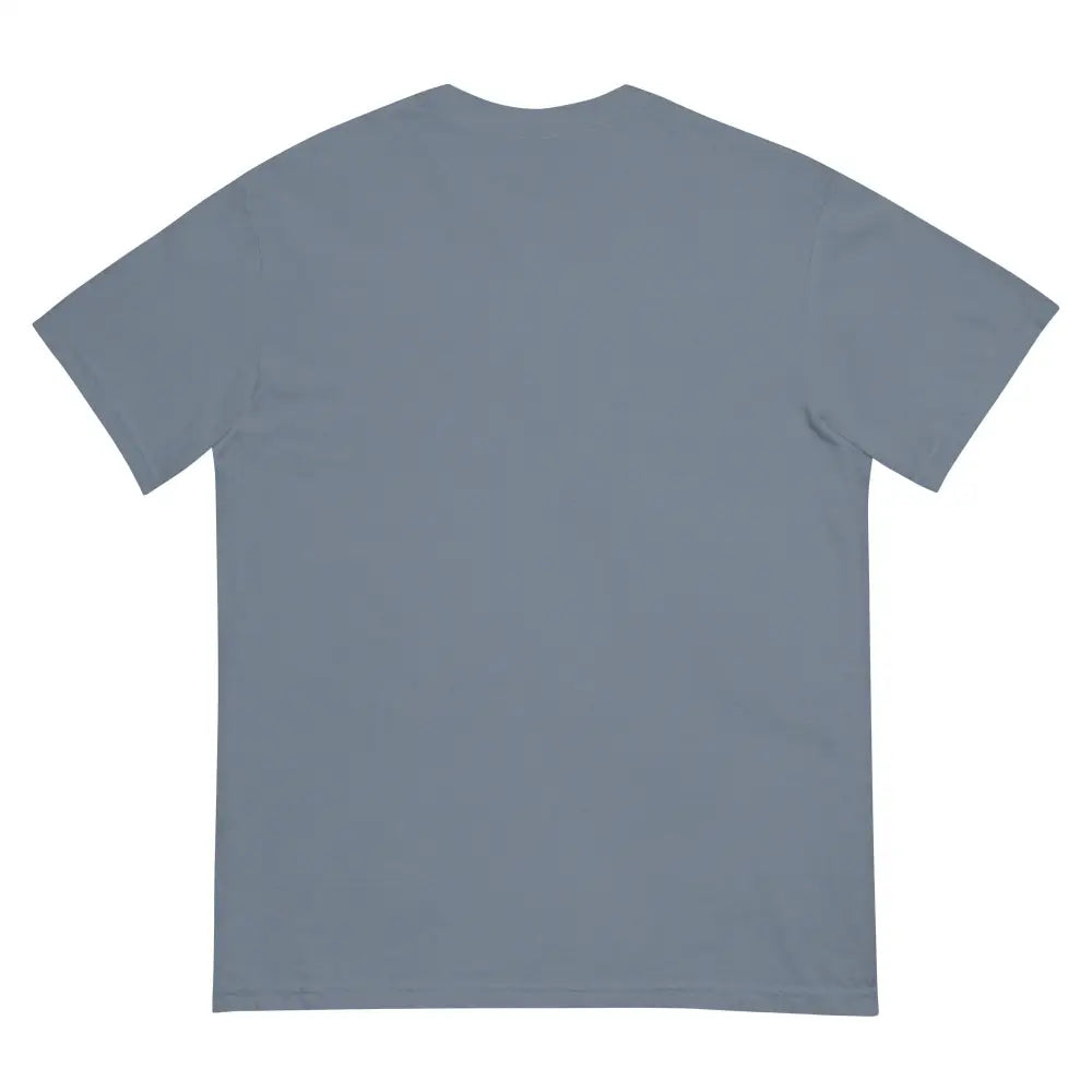 Plain grey short-sleeved America Comfort Colors Memorial Day Tee 4th of July tee