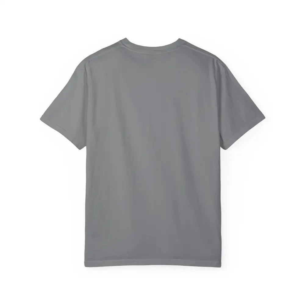 Plain grey unisex garment-dyed t-shirt from America Special Ops vintage military tee collection