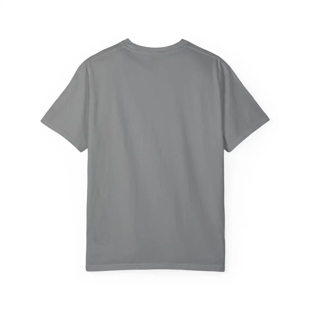 Plain gray short-sleeved unisex garment-dyed t-shirt from America Special Ops vintage military tee collection
