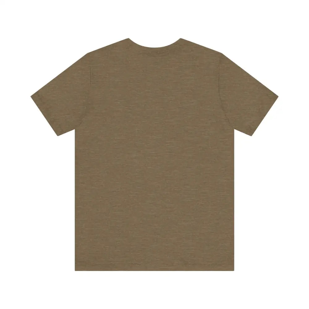 Plain heather brown Aspen Colorado Mountain graphic tee for nature lovers