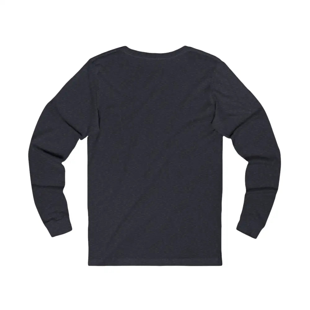 Solid black long-sleeved Aspen Mountain Graphic Tee with embroidered corduroy details