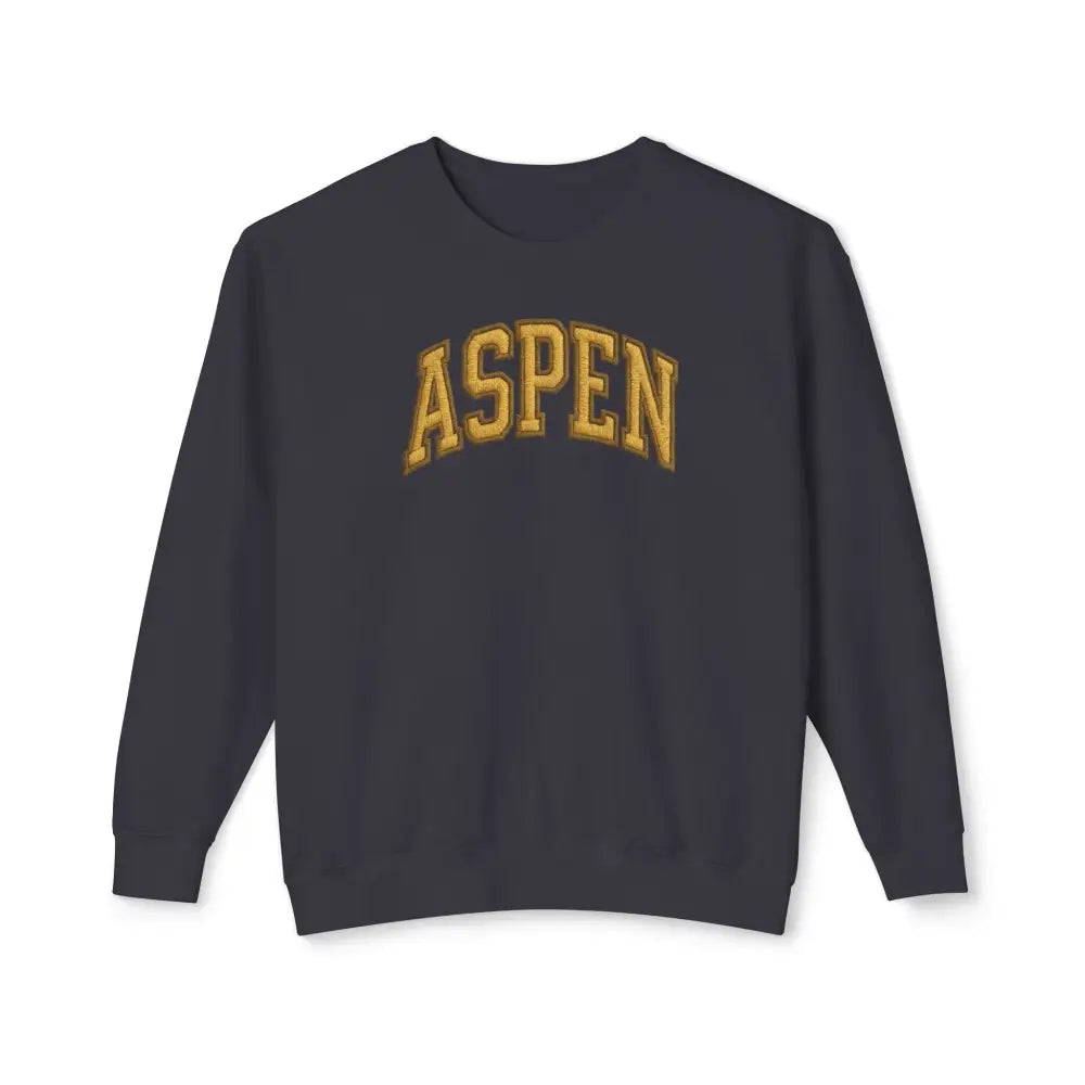 Vintage Aspen crewneck sweatshirt in timeless mountain-town style