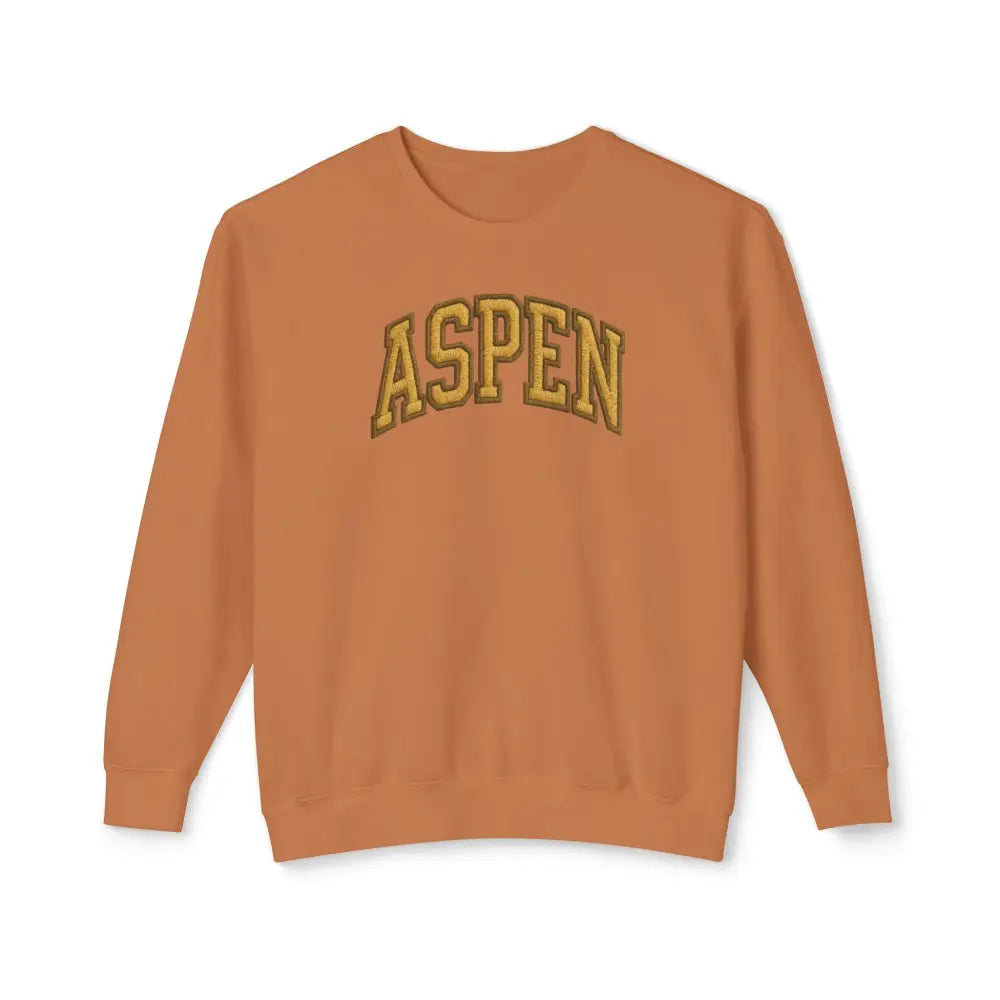 Vintage Aspen crewneck sweatshirt in timeless mountain-town style
