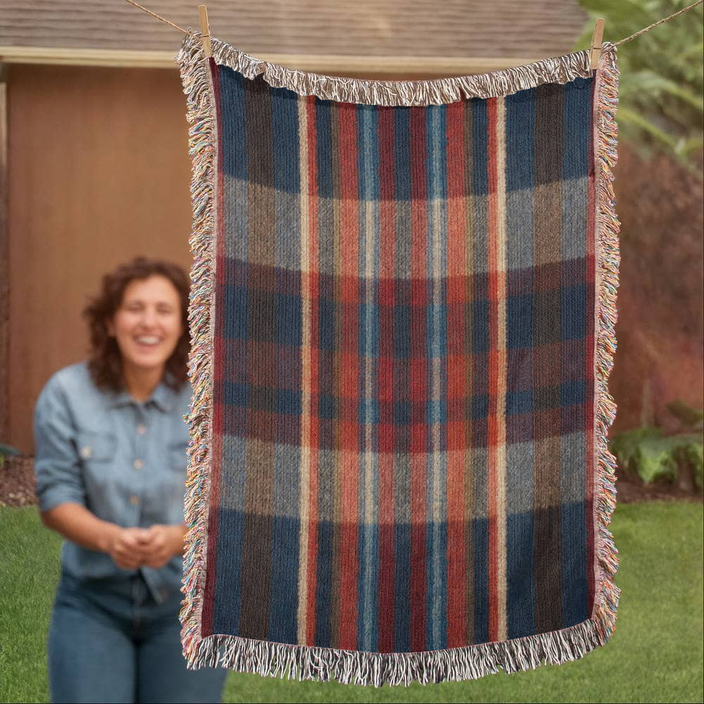 Heritage Plaid Woven Throw Blanket