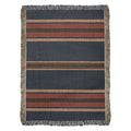 Aspen Stripe Woven Blanket – Heritage Travel Textile with Mountain Lodge Aesthetic Travel Gifts