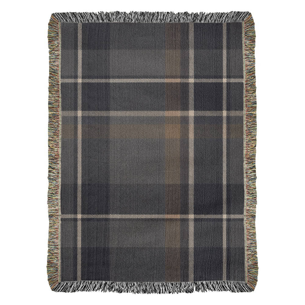 Heritage Plaid Woven Throw Blanket Home Decor Gifts