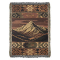Alpine Peak Woven Blanket – Aspen-Inspired Mountain Travel Textile Travel Gifts