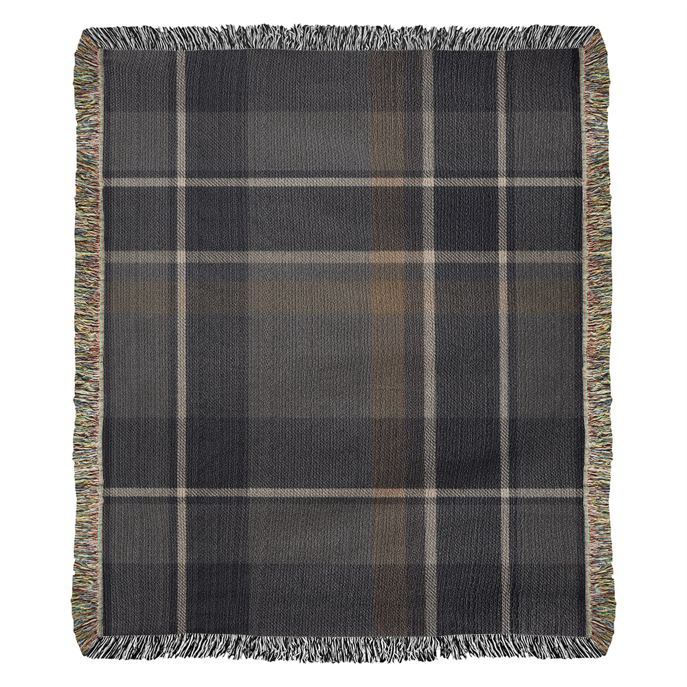 Heritage Plaid Woven Throw Blanket Home Decor Gifts